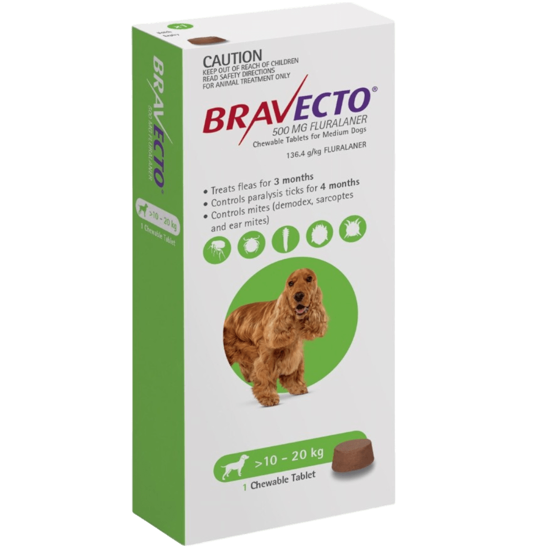 BRAVECTO ANTIPULGAS Y GARRAPATAS PARA PERROS - FridaPets - Perro - Salud y bienestar - Bravecto