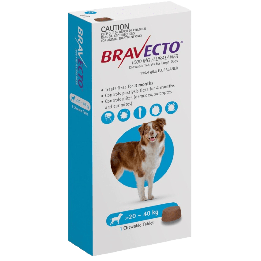 BRAVECTO ANTIPULGAS Y GARRAPATAS PARA PERROS - FridaPets - Perro - Salud y bienestar - Bravecto