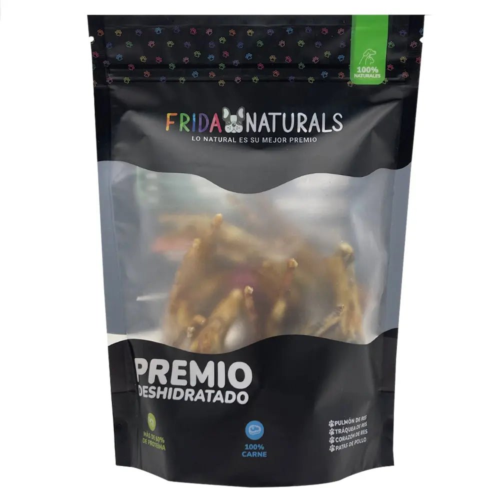Frida Naturals 42 patas de pollo deshidratadas Premios para Perros - FridaPets - Perro - Snacks - Frida Naturals