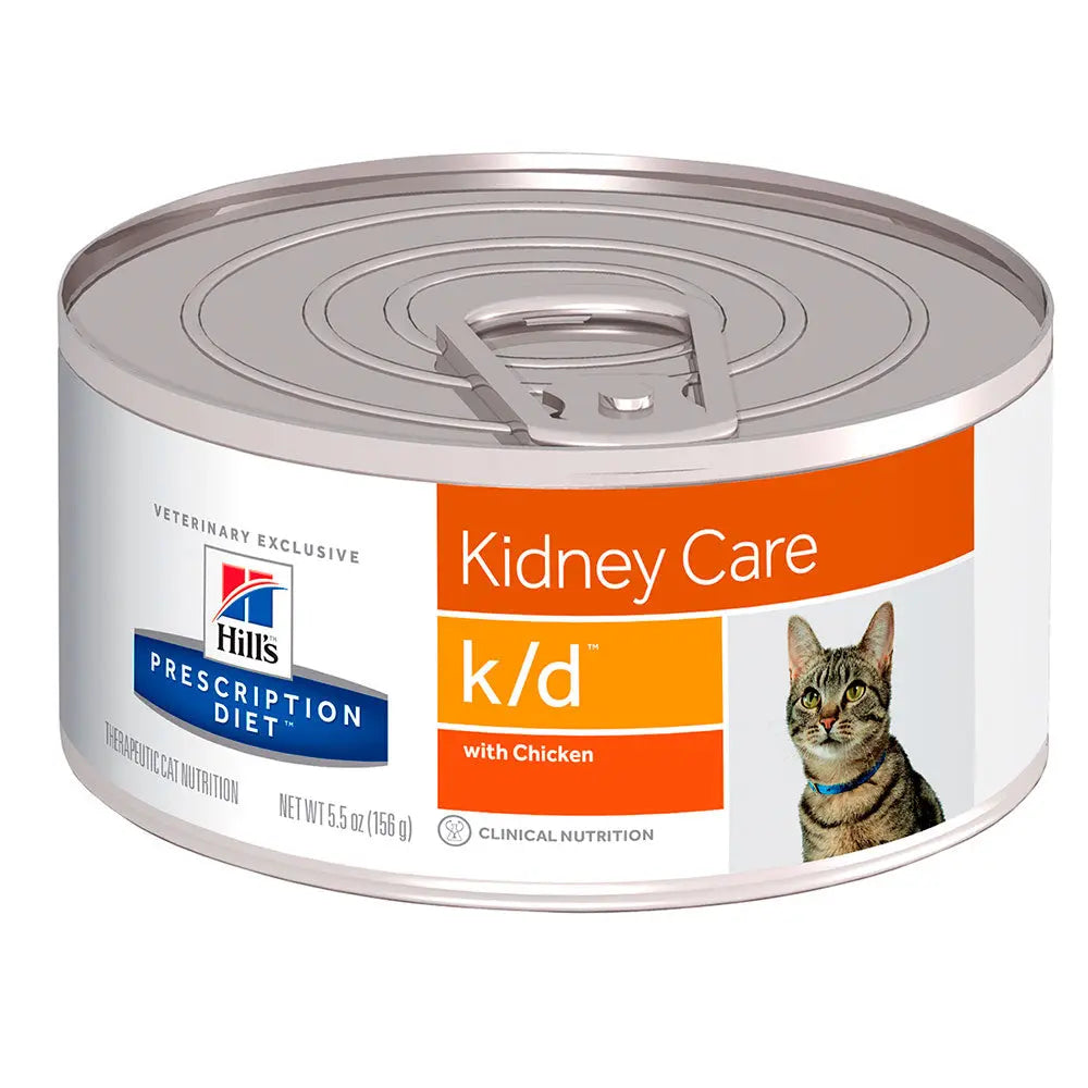 Hill's Prescripción Diet k-d Salud Renal Alimento para Gato Adulto Húmedo 156 g FridaPets