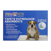 Tapetes entrenadores Frida Pets XL, paquete con 50 piezas de 76 por 58 cm
