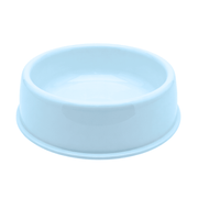 Plato circular color azul pastel