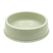 Plato circular color verde pastel