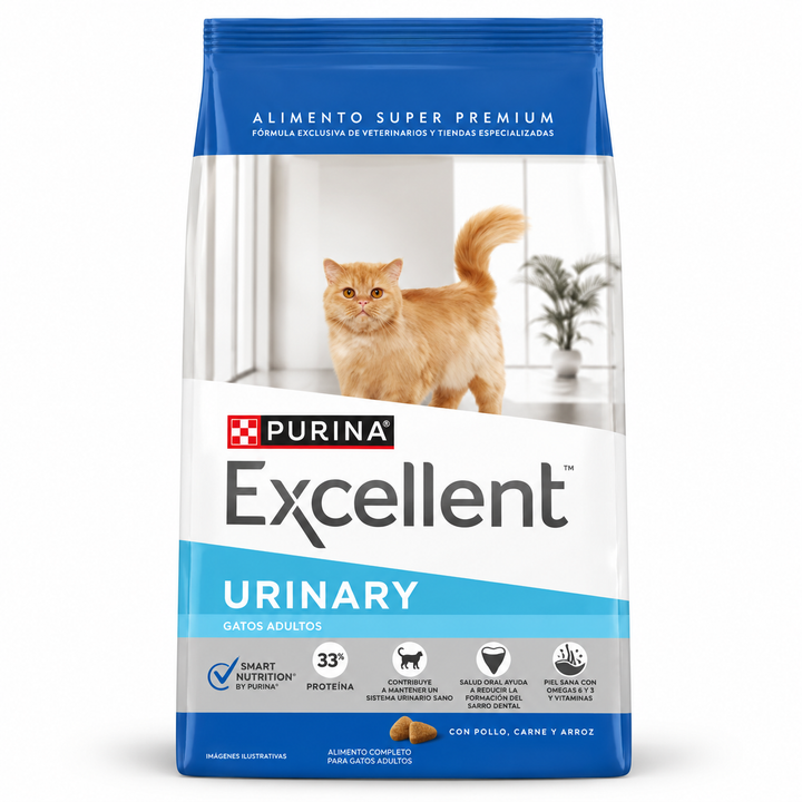 Excellent gato adulto urinary