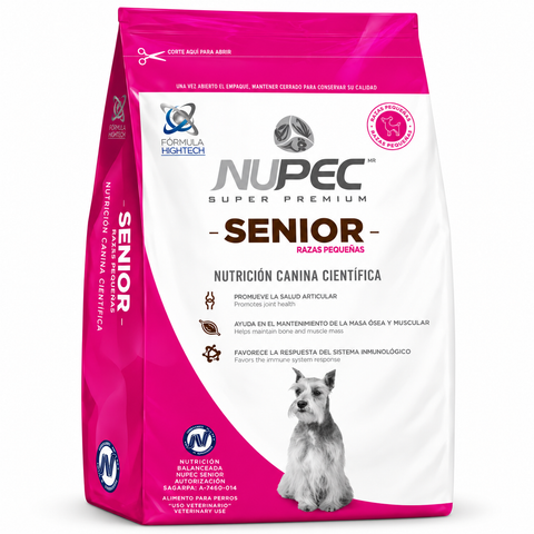 Nupec Senior Razas Pequeñas