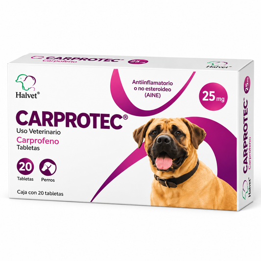 Halvet Carprotec 20 Tabletas para Perros
