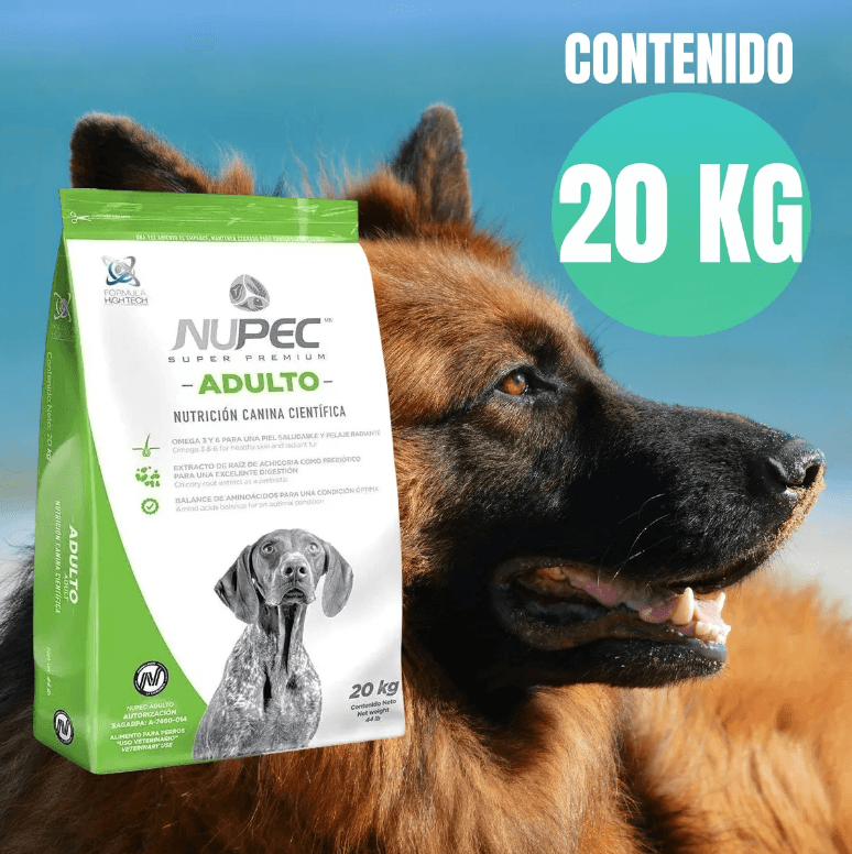 Nupec adulto 20 kg más productos línea Frida pets