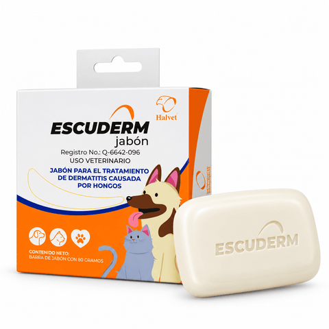 Halvet Escuderm Jabón 80 g