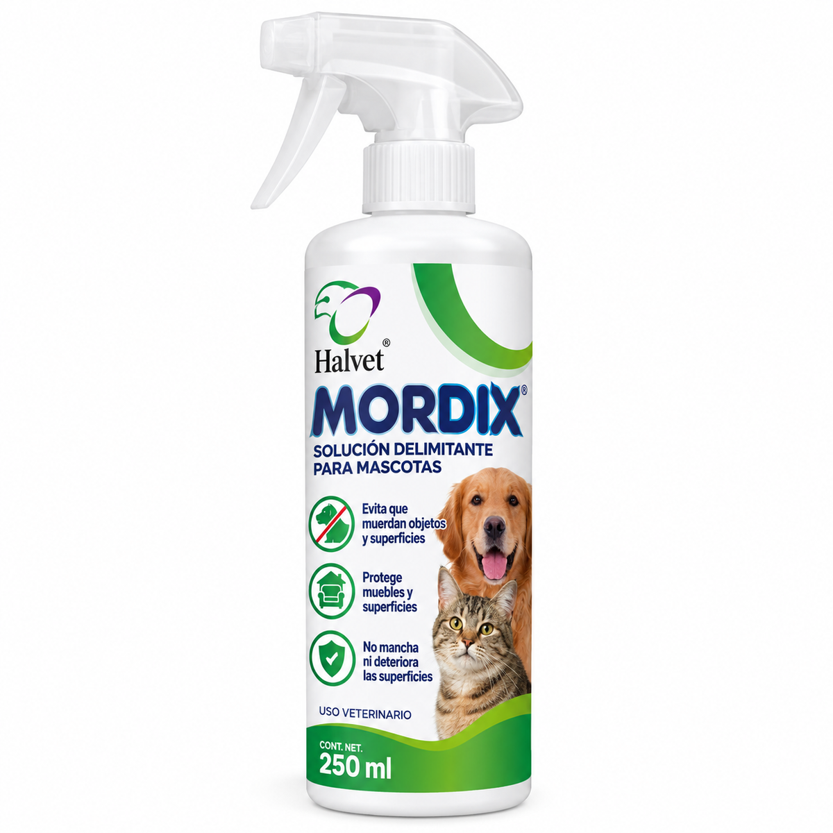 Frasco atomizador de Halvet Mordix de 250 ml