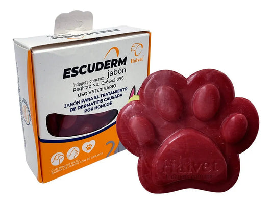 Jabón Para Perro Y Gato Escuderm Tratamiento Dermatitis Halvet