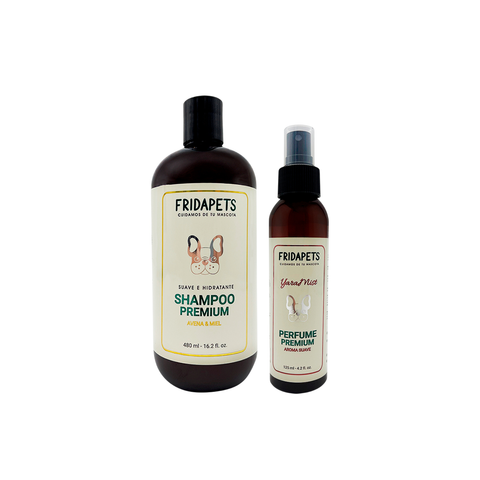 Frida Pets Premium Shampoo y Perfume