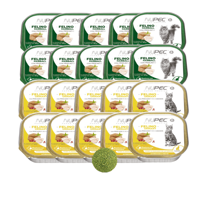 Nupec Gato Urinary y Hairball Alimento Húmedo