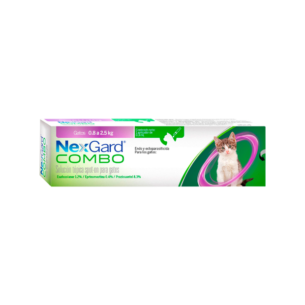 NexGard Paquete Antipulgas para Gato Solución Tópica