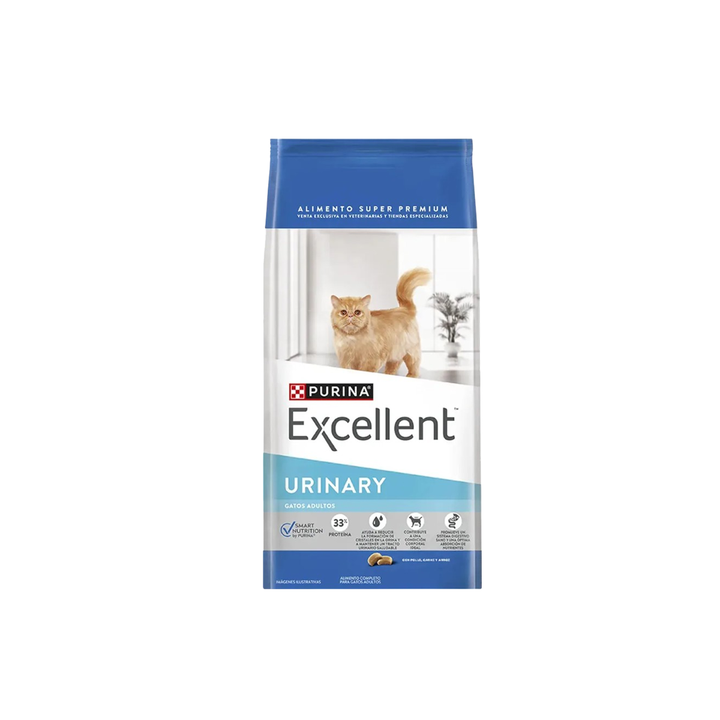 Excellent gato adulto urinary