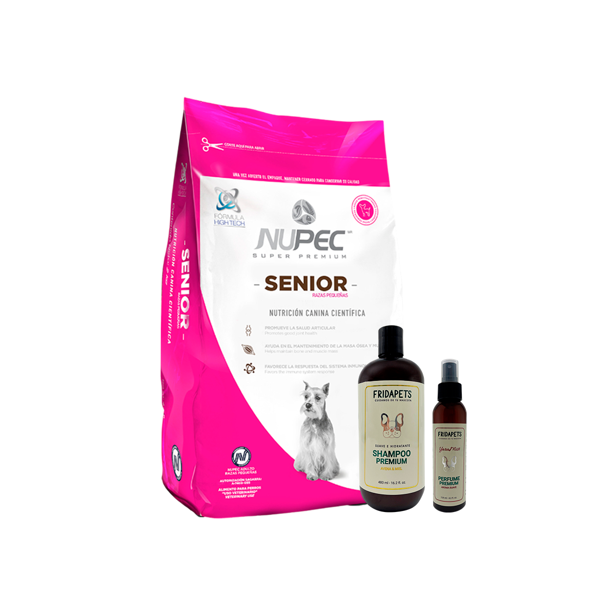 Nupec senior razas pequeñas