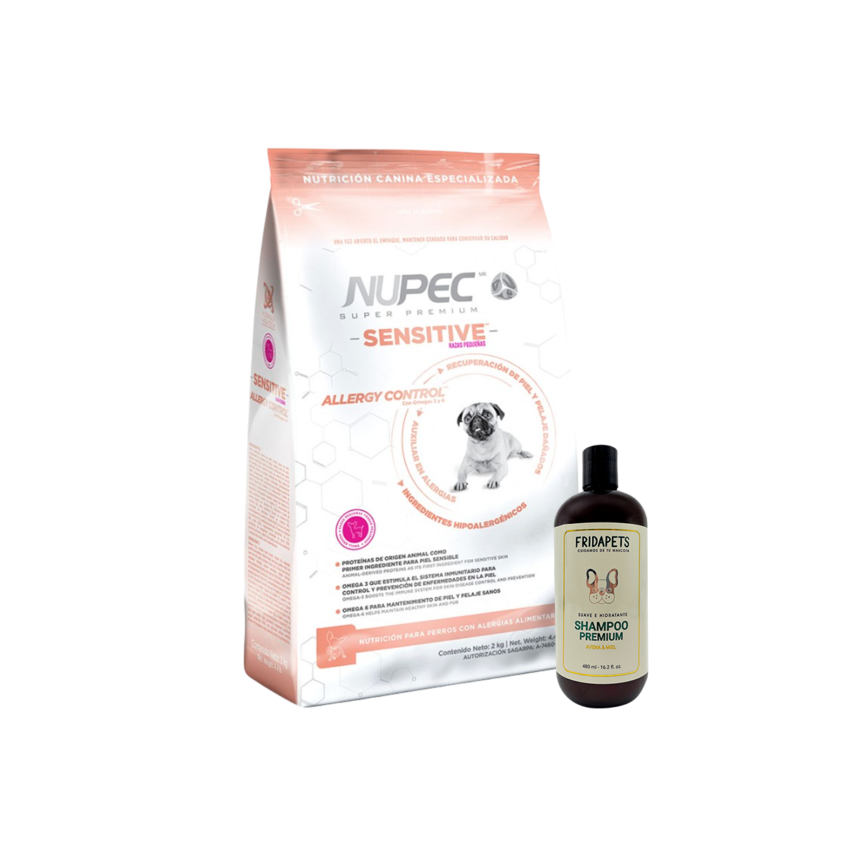 Nupec sensitive razas pequeñas