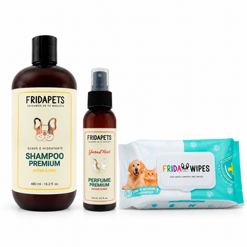 Frida Pets Premium Frida Wipes Shampoo y Perfume