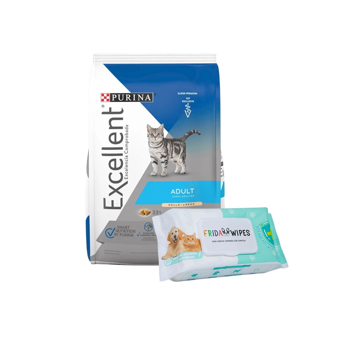 Alimento Excellent Gato Adulto 3kg + Regalo para Gato - FridaPets - Gato - Alimento - Seco - Excellent