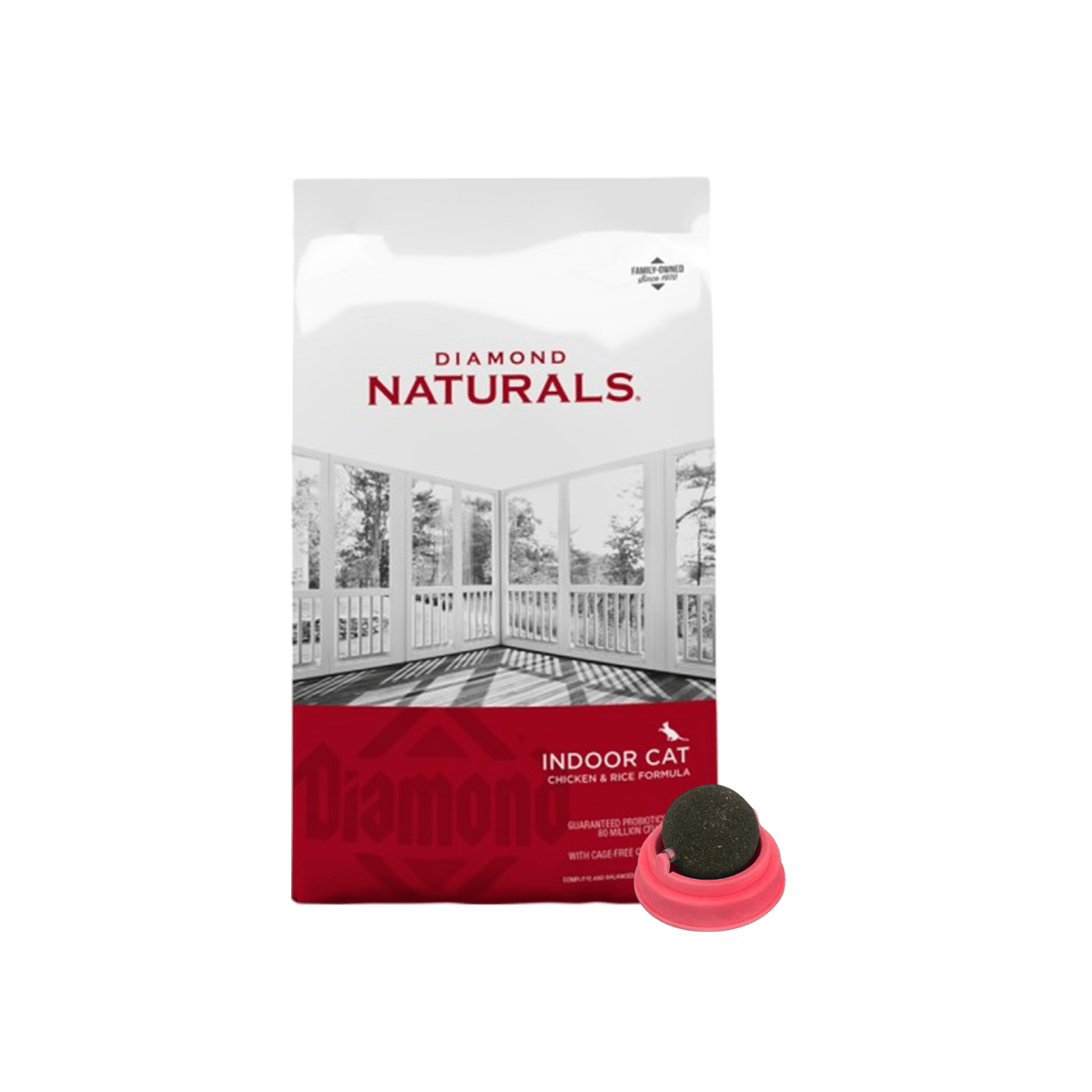 Alimento para Gato Diamond Naturals Indoor Cat 8.16kg+Regalo - FridaPets - Gato - Alimento - Seco - DIAMOND