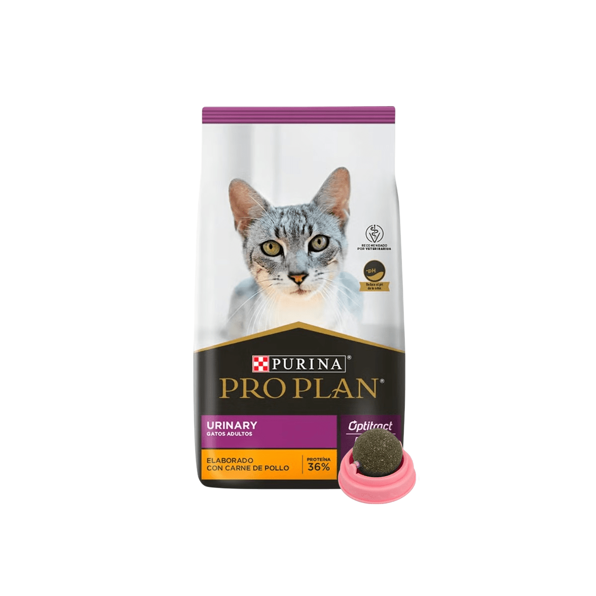 Alimento Para Gato Pro Plan Urinary Sabor Pollo 3kg + Regalo - FridaPets - Gato - Alimento - Seco - ProPlan