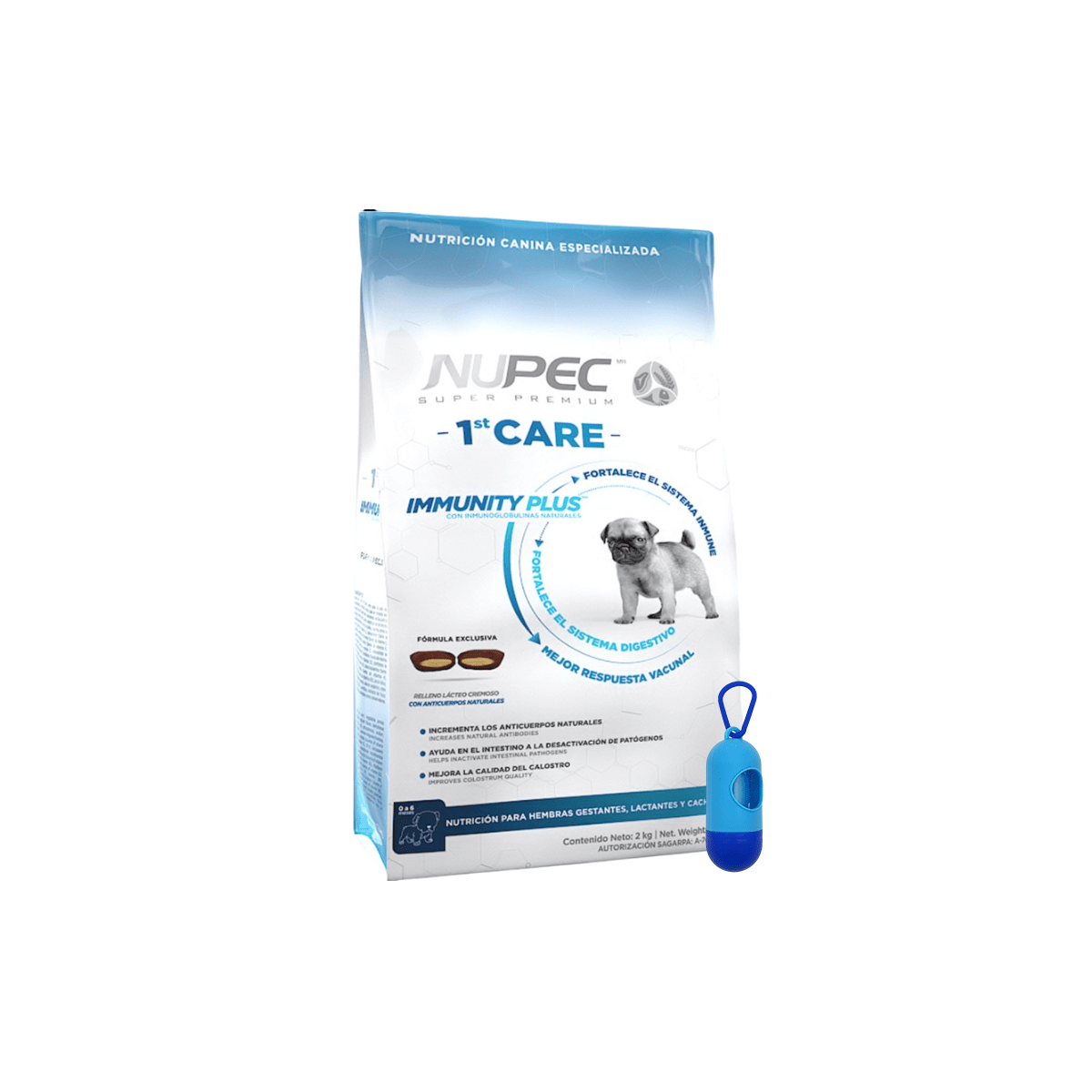 Croquetas Nupec First Care 8kg + Regalo Para Perro - FridaPets - Perro - Alimento - Seco - Nupec