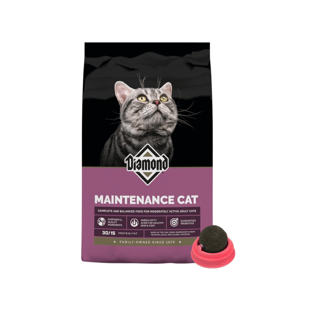 Croquetas para Gato Diamond Maintenance Cat 18.14 kg Con Regalo - FridaPets - Gato - Alimento - Seco - DIAMOND