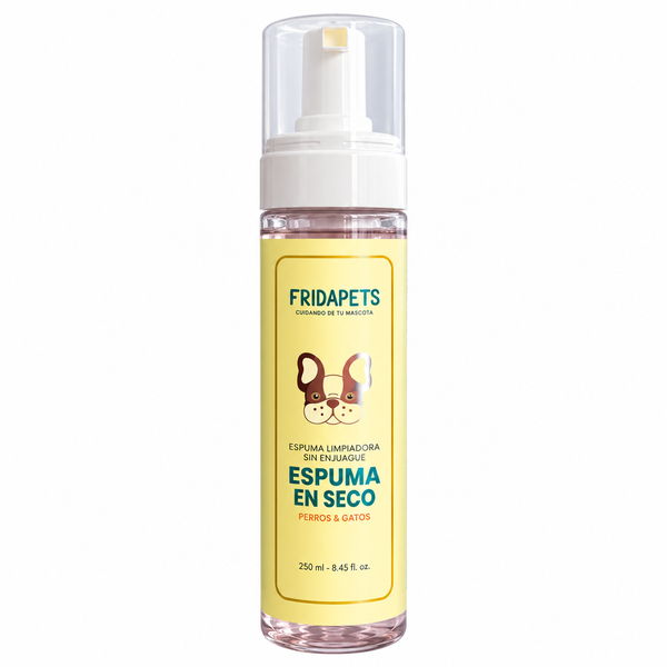 Espuma en seco para perros y gatos Frida Pets
