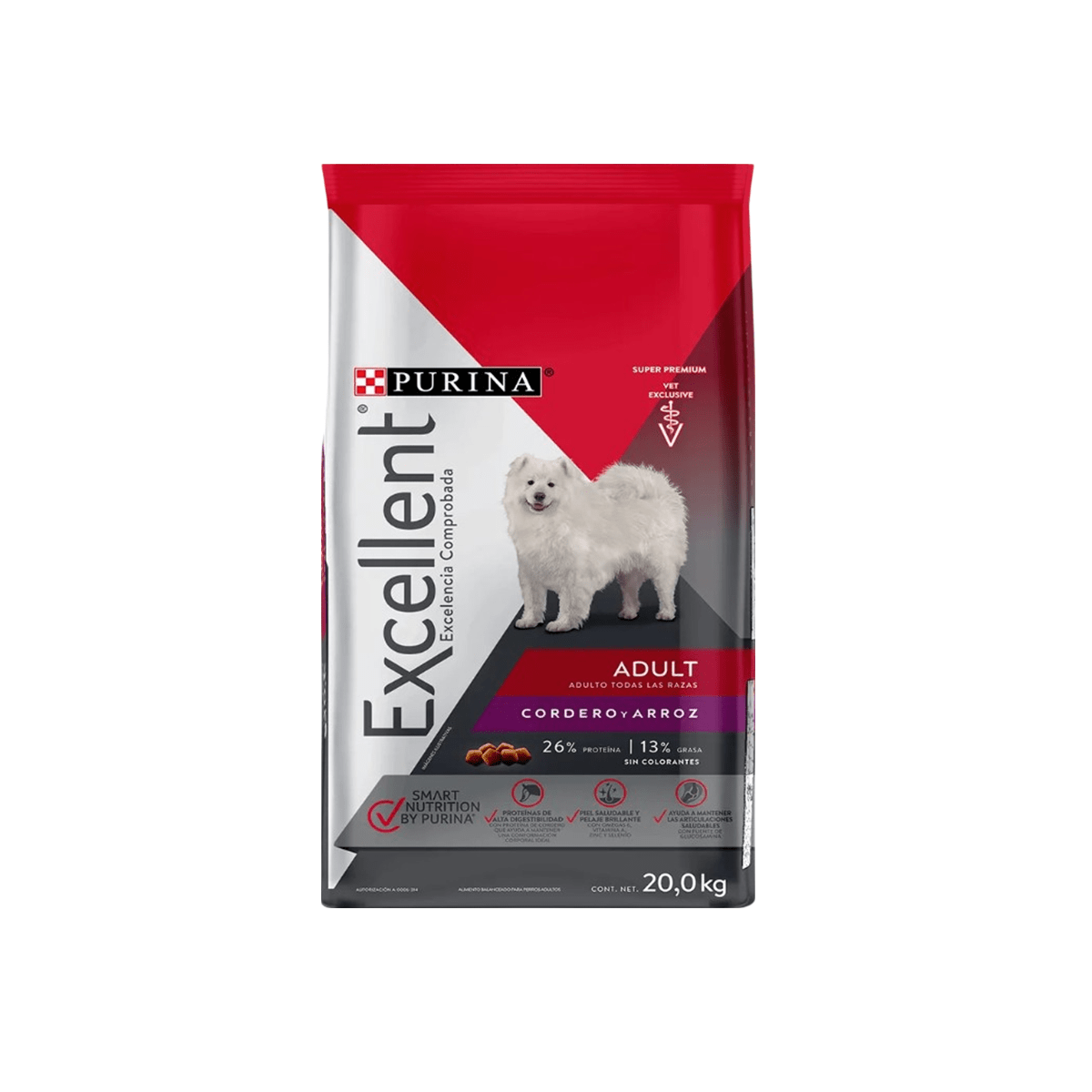 EXCELLENT CORDERO ADULTO 4 KG - FridaPets - Perro - Alimento - Seco - Excellent
