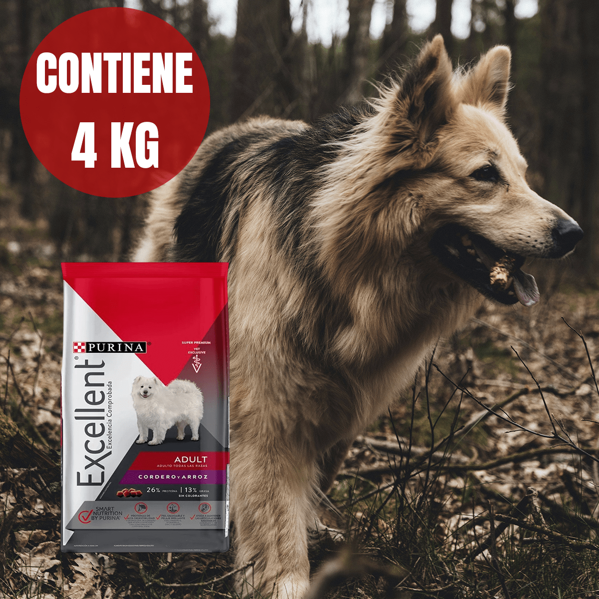 EXCELLENT CORDERO ADULTO 4 KG - FridaPets - Perro - Alimento - Seco - Excellent