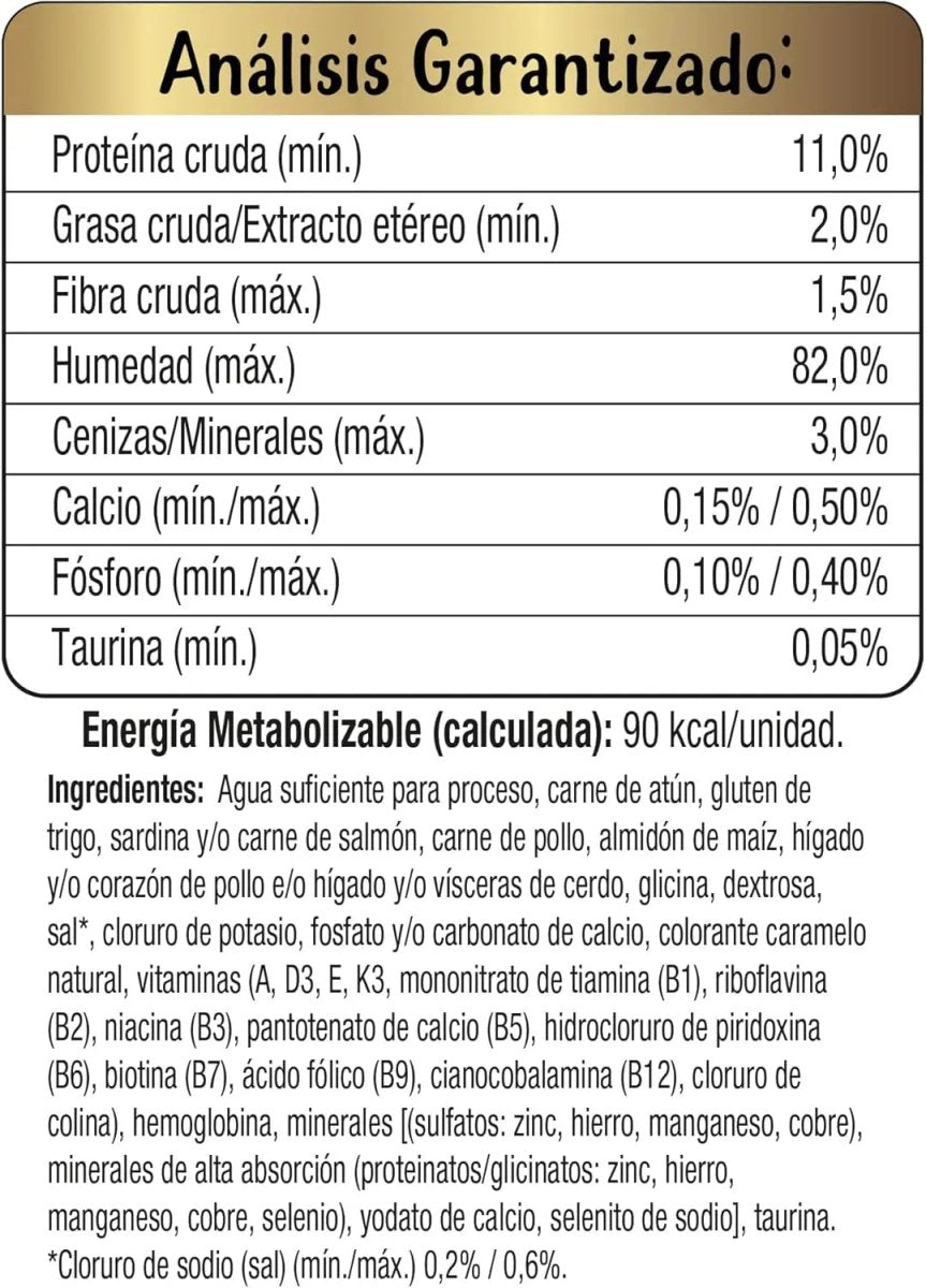 Fancy Feast Goulash de Atun para Gato Adulto | Pack 20 Sobres Nutritivos - FridaPets - Gato - Alimento - Húmedo - Purina