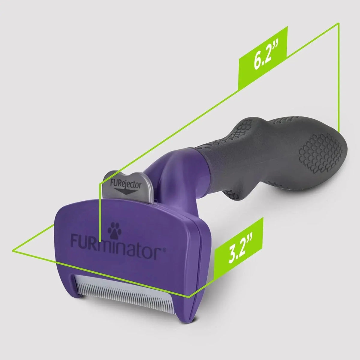 FURminator Cepillo Deslanador para Pelo Corto - Gatos Medianos y Grandes - FridaPets - Gato - Accesorios - Furminator