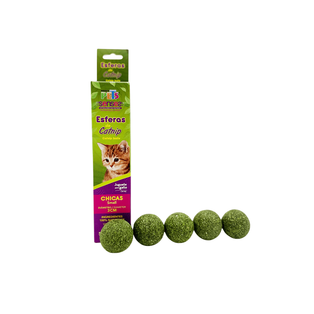 Juguete para Gato Catnip Fancy Pets Esferas 5 pzs - FridaPets - Gato - Accesorios - FridaPets