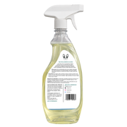 Etiqueta posterior del neutralizador Frida Pets con ingredientes, modo de uso y precauciones