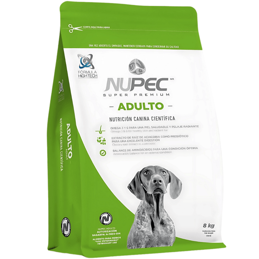 Costal de Nupec Adulto 8 kg, alimento seco para perro adulto