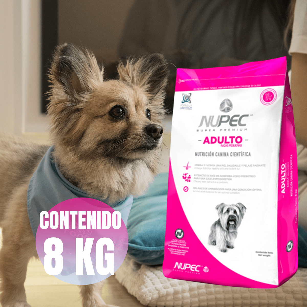 NUPEC ADULTO RAZAS PEQUEÑAS - FridaPets - Perro - Alimento - Seco - Nupec