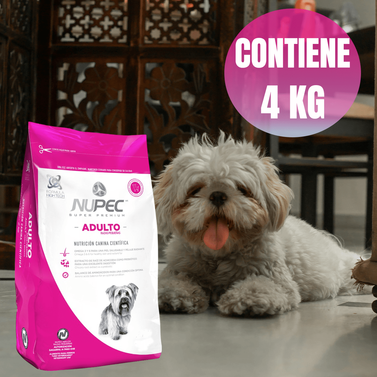 NUPEC ADULTO RAZAS PEQUEÑAS - FridaPets - Perro - Alimento - Seco - Nupec