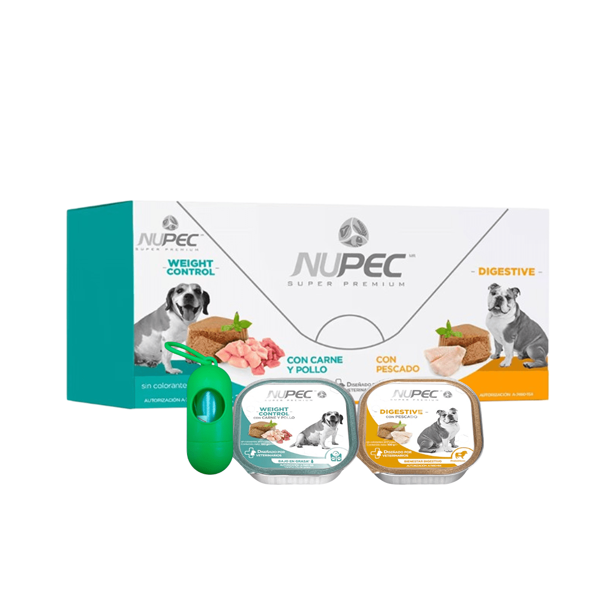 Nupec Alimento Húmedo digestivo + Control de Peso - FridaPets - Perro - Alimento - Húmedo - Nupec