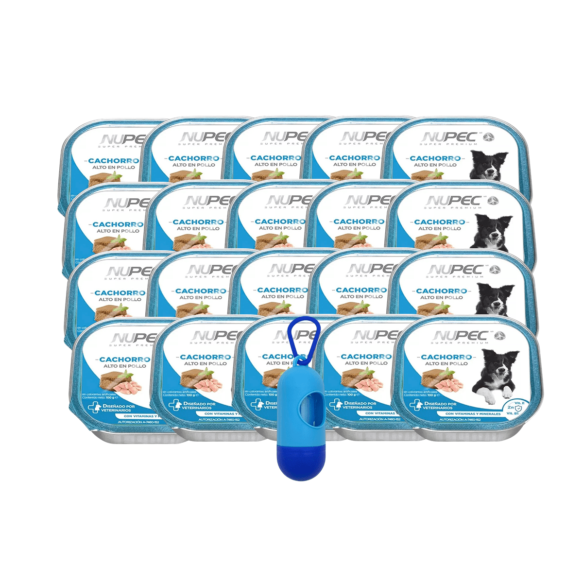 Nupec Cachorro Paquete 20 Latas Alimento Húmedo + Regalo - FridaPets - Perro - Alimento - Húmedo - Nupec