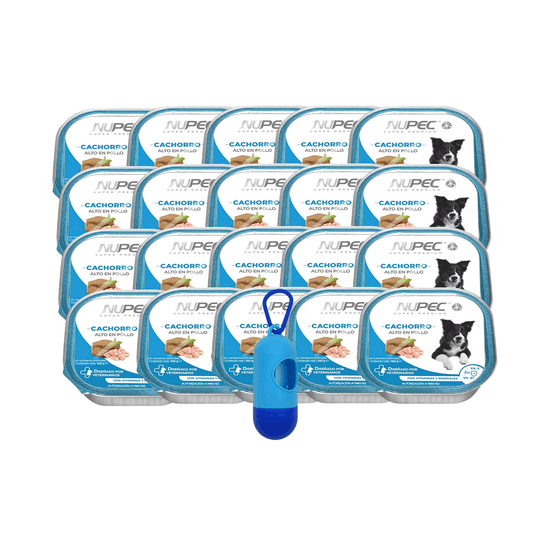 Nupec Cachorro Paquete 30 Latas Alimento Húmedo + Regalo - FridaPets - Perro - Alimento - Húmedo - Nupec