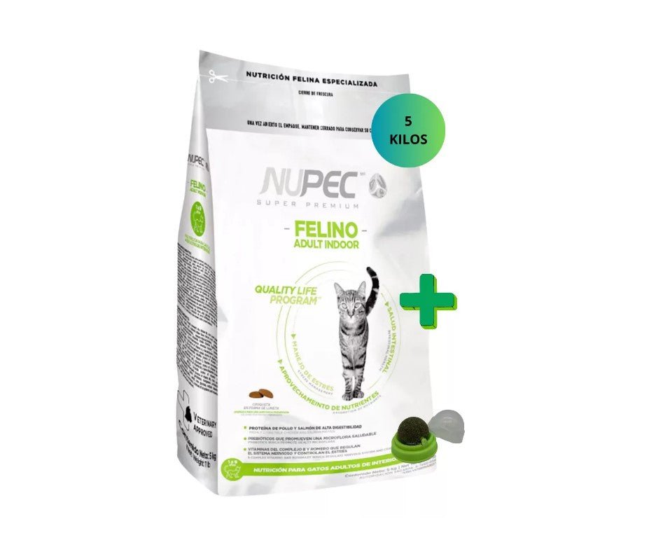 NUPEC FELINO INDOOR - FridaPets - Gato - Alimento - Seco - Nupec