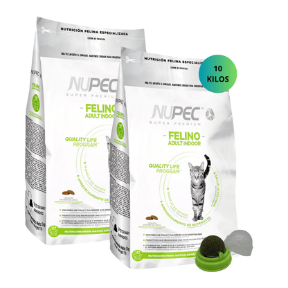NUPEC FELINO INDOOR - FridaPets - Gato - Alimento - Seco - Nupec