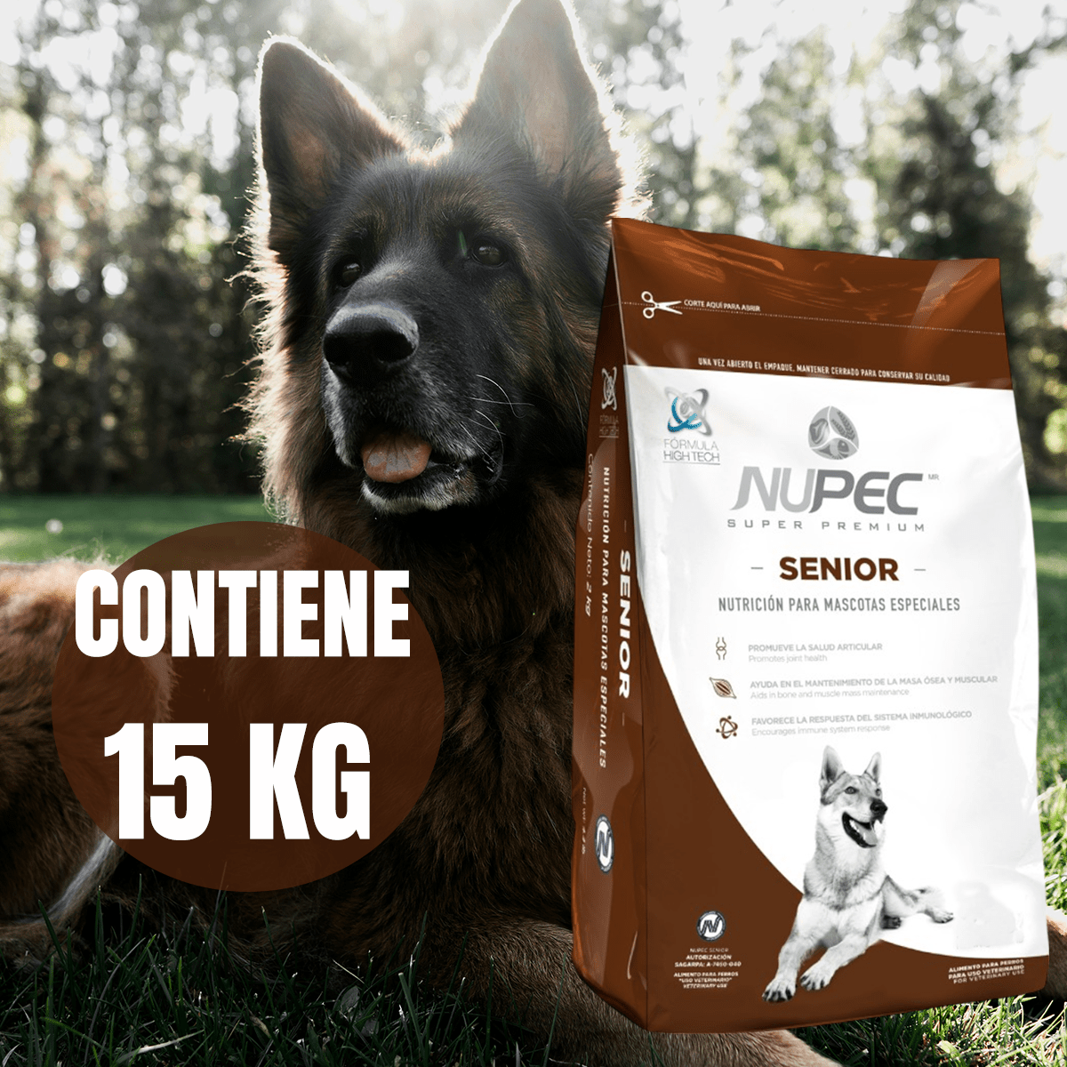 NUPEC SENIOR - FridaPets - Perro - Alimento - Seco - Nupec