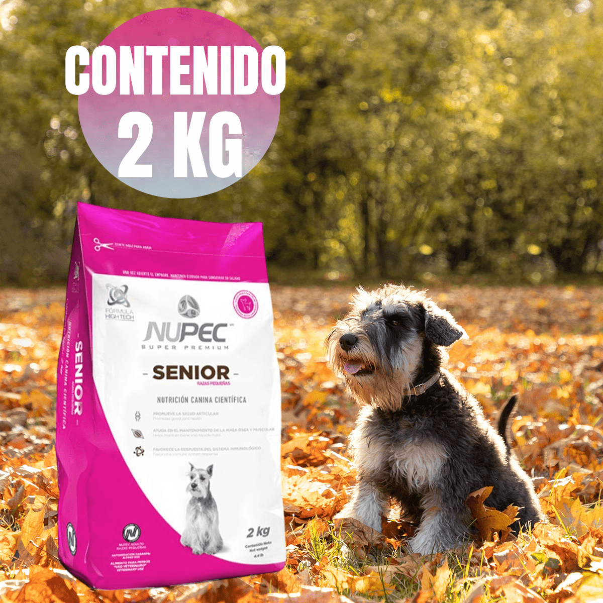 NUPEC SENIOR RAZA PEQUEÑA - FridaPets - Perro - Alimento - Seco - Nupec