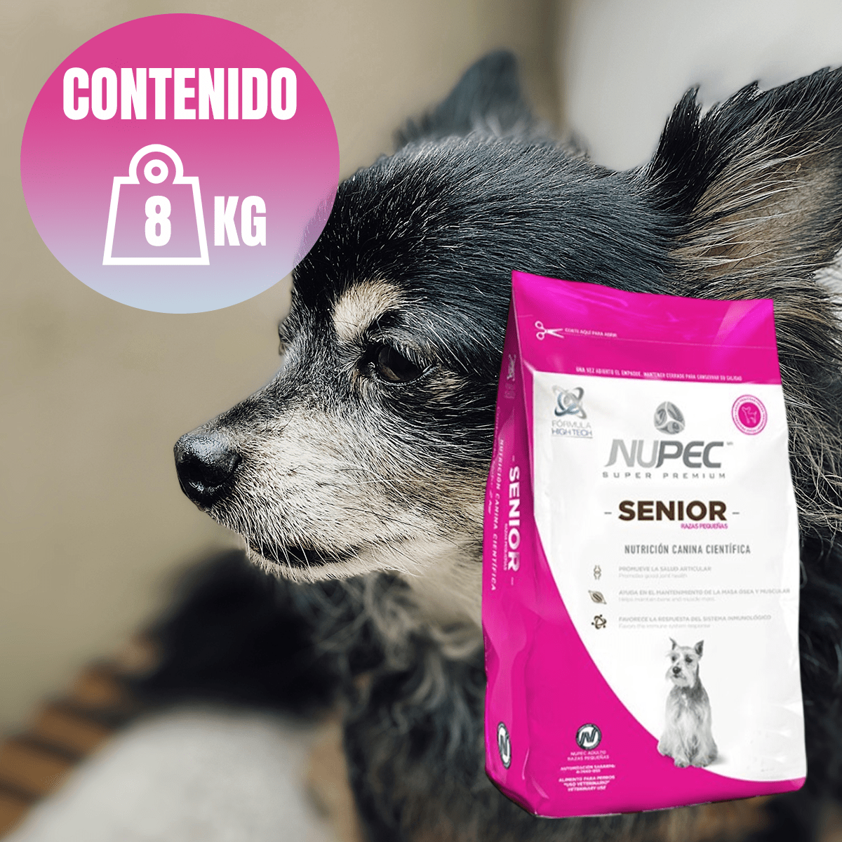 NUPEC SENIOR RAZA PEQUEÑA - FridaPets - Perro - Alimento - Seco - Nupec