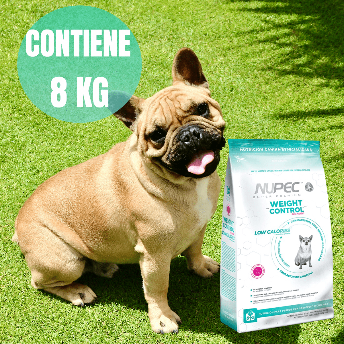 NUPEC WEIGHT CONTROL RAZAS PEQUEÑAS - FridaPets - Perro - Alimento - Seco - Nupec