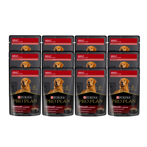 Pro plan pouch adulto sabor carne