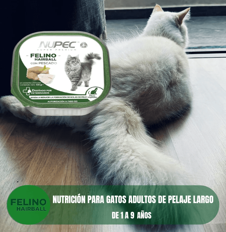 Pack 20 Latas Húmedas Gato Nupec Indoor y Hairball con Regalo Sorpresa - FridaPets - Gato - Alimento - Húmedo - Nupec