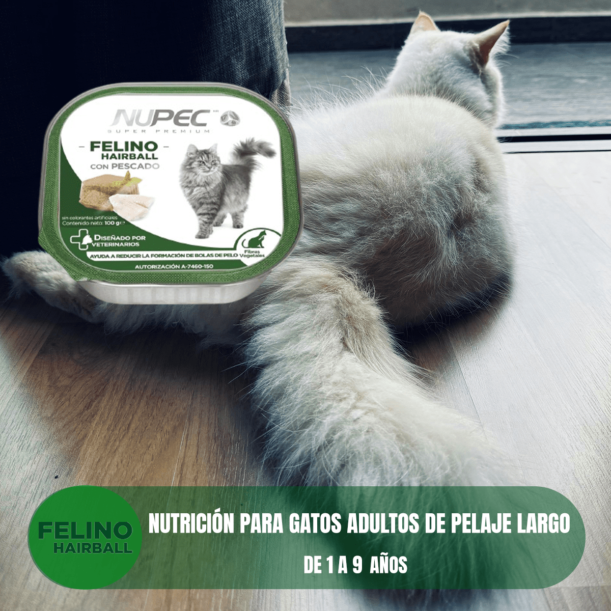 Pack Nupec Gato 30 Latas 15 Urinary & 15 Hairball + Regalo - FridaPets - Gato - Alimento - Húmedo - Nupec
