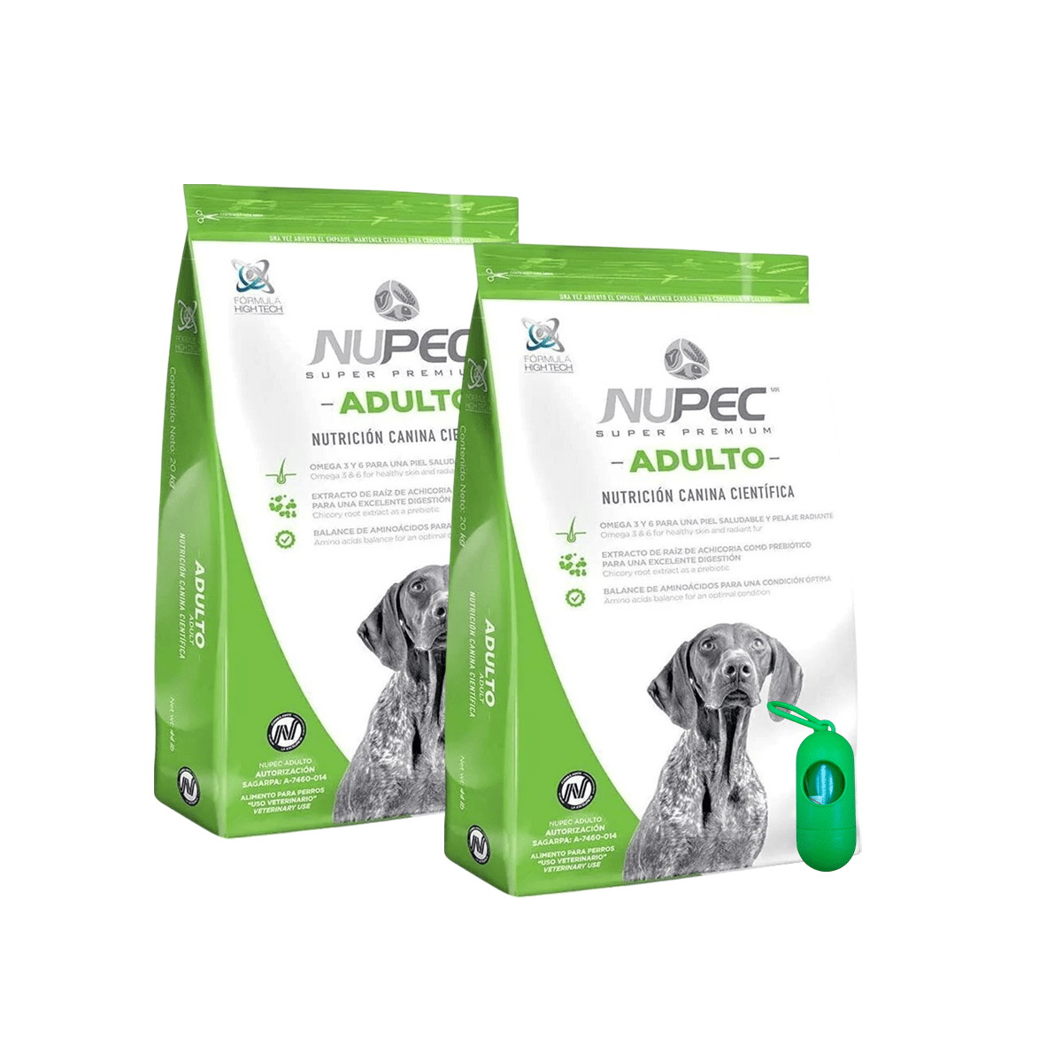 Paquete 2 Costales Nupec Perro Adulto 5kg C/u + Regalo - FridaPets - Perro - Alimento - Seco - Nupec