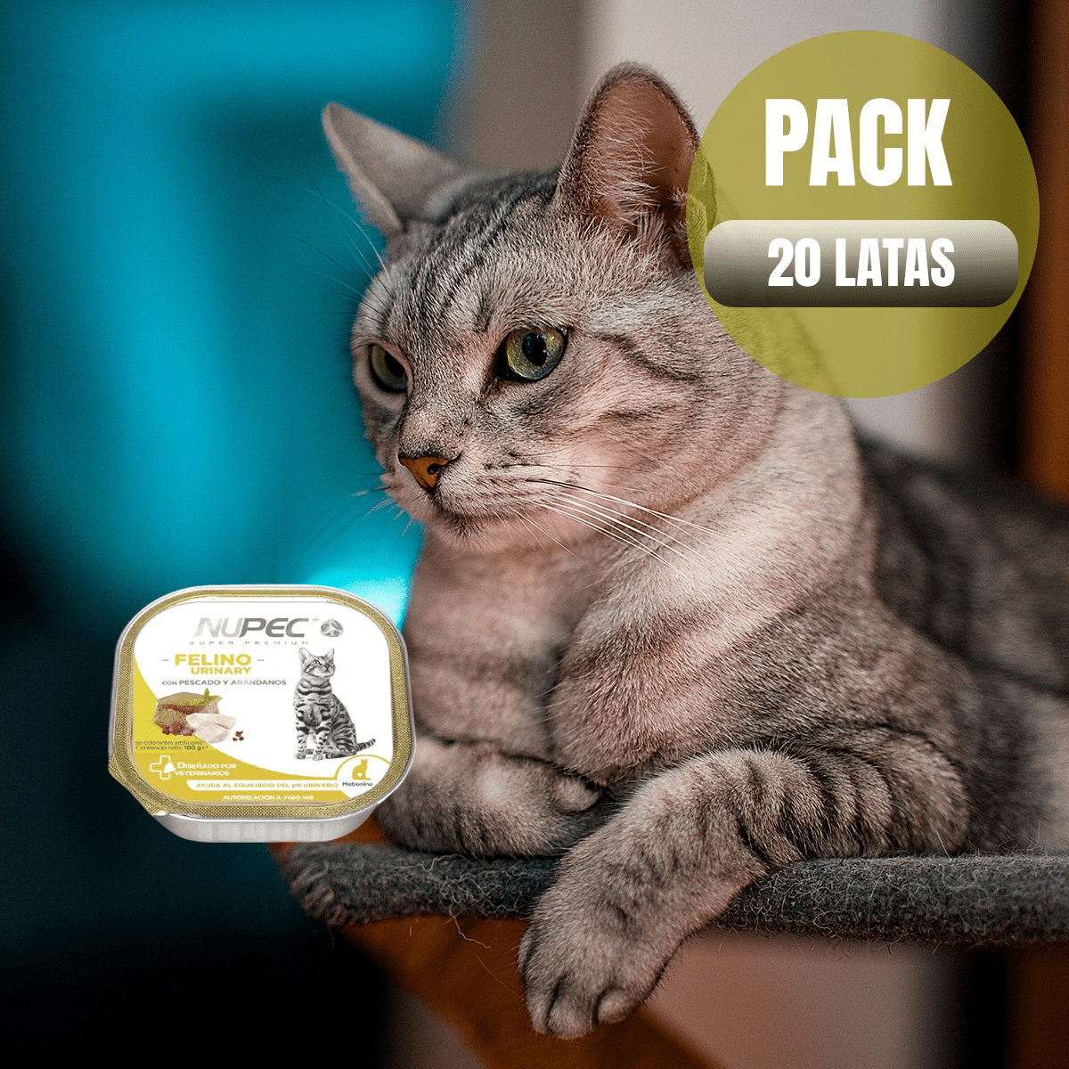 Paquete 20 Latas Gato Urinary Alimento Húmedo Con Regalo - FridaPets - Gato - Alimento - Húmedo - Nupec